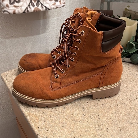 Tihoo brand size 11 zip closure hiker boots - Picture 3 of 6